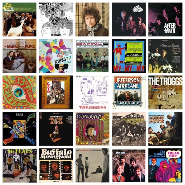 Знаменитые альбомы 1966 год